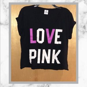 Love Pink Croptop